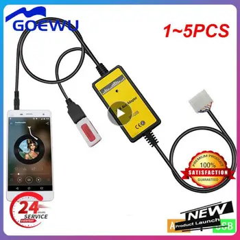 1-5 Шт. Moonet Автомобильный Аудио MP3 Вход AUX USB Адаптер Чейнджер для Mazda 3 5 6, MPV, CX7, Demio Miata/MX5
