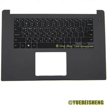 YUEBEISHENG New/org для DELL Inspiron 15-7000 15 7560 7572 P61F упор для рук, верхняя крышка корейской клавиатуры с подсветкой, 0RTJ7W RTJ7W