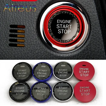 Накладка на кнопки включения двигателя запуска остановки автомобиля Toyota Highlander Sienna Verso Land Cruiser Prado 120 Fortuner Aygo Chr Gt86