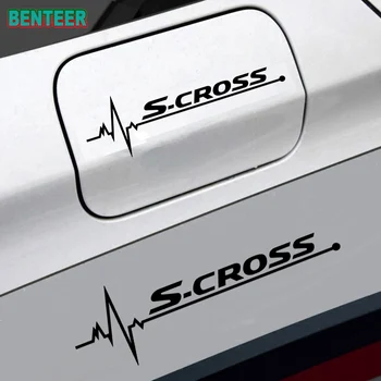 Наклейка На Крышку Автомобильного Бака Для Suzuki Scross SX4 S-cross