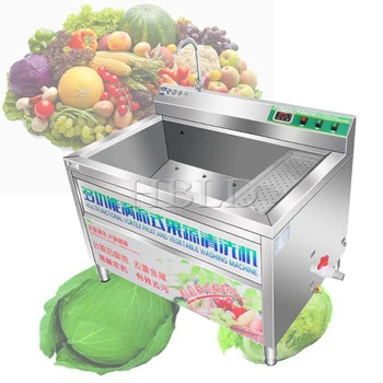 Полностью автоматическая коммерческая машина для очистки овощей, машина для стерилизации и дезинфекции томатов из нержавеющей стали