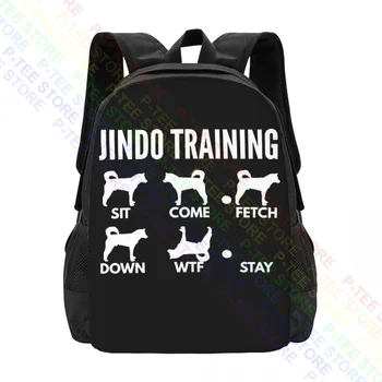 Тренировочный рюкзак Jindo для корейских владельцев собак Jindo, спортивная сумка в мягкой обложке большой емкости